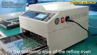 Desktop SMT Reflow Oven #Soldering #ReflowOven #PCB #Electronics #smt #machine #DesktopReflowOven