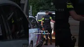 Politie valt loods binnen met grondstoffen voor drugs | #shorts