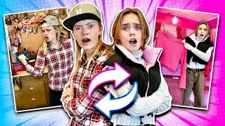 TWIN LIFE SWAP! I Switch Lives with my Brother 