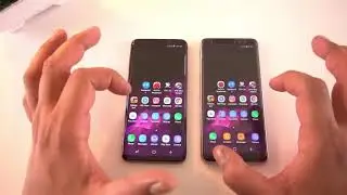 Samsung Galaxy S9 VS Samsung Galaxy A8 2018 Speed Test and Comparison in Urdu & Hindi,