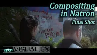 Compositing in Natron, Final shot