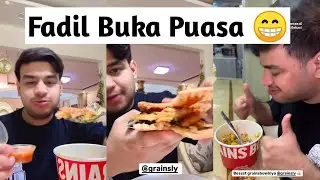 Fadil Buka Puasa Makan Toast & Grainsbowl