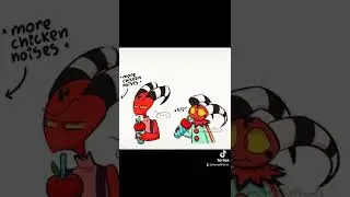 Well Asmodeus IS a chicken/Rooster Demon😅  (please read description)