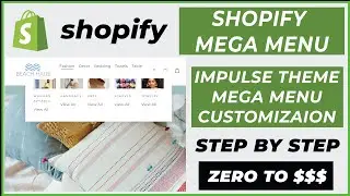 Shopify Mega Menu | How To Create Mega Menu In Shopify | Impulse Theme Mega Menu | Ecomm Hacks