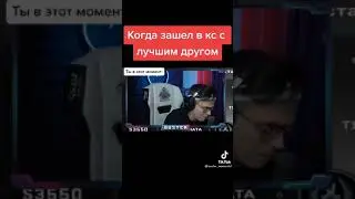 Когда зашёл в ks go с лучшим другом