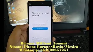 Remove Micloud Account Xiaomi Phone Europe/Rusia/Mexico/Sweden/Finland - Services