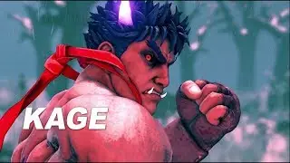Street  Fighter V Kage i play to much tekken