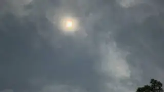Solar eclipse in Arkansas
