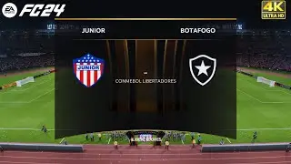 Junior Vs Botafogo // Copa Libertadores [FC 24 Next Gen PS5 /Series X] 4k