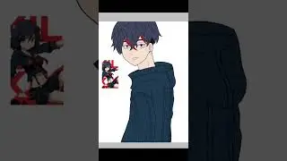 Chifuyu con los colores de Ryuko | Speedpaint
