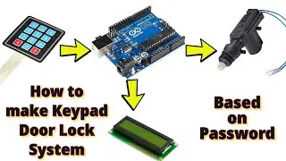 Arduino Keypad Door lock System (Based on Password)