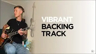Vibrant Guitar Backing Track Jam In D Major
