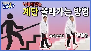 😎내 몸에 맞는 스마트~한 계단 오르기 방법 😎