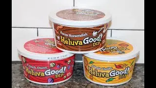 Heluva Good Dip: Bacon Horseradish, French Onion & Jalapeño Cheddar Review