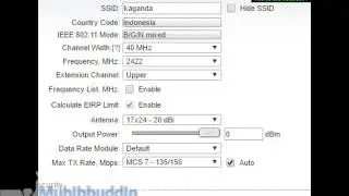 Configuration AirGrid M5HP