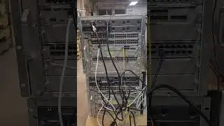 Cisco C9407R Core Switches The most expensive ASMR I've ever made