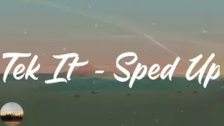 Cafuné - Tek It - Sped Up (Lyrics)
