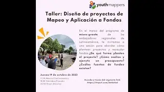 Taller: Diseño de proyectos de Mapeo y Aplicación a Fondos