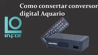 Como consertar conversor digital que não liga - fonte com defeito