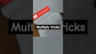 "Zero time " Multiply tricks🔥💯 vedic maths | #shorts #short #shortvideo #youtubeshorts #mathtrick