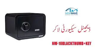 Digital Security Locker NW-KG-10 Black Thumb