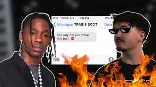 making a beat for travis scott even though he didn't ask me to...