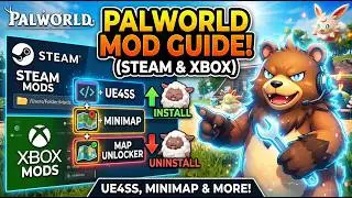 How to Install & Uninstall Mods in Palworld (Steam & Xbox) | UE4SS, MiniMap & More!