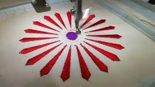 МОЯ ВЫШИВКА #вышивканаподушках #машиннаявышивка #вышивка