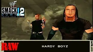 WWF Smackdown! 2 - The Hardy Boyz Entrance (PS1)