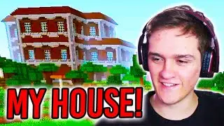 Building My FIRST HOUSE In Minecraft!