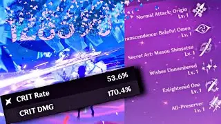 Raiden One Shot But Lv.1 Talent F2P | Genshin Impact