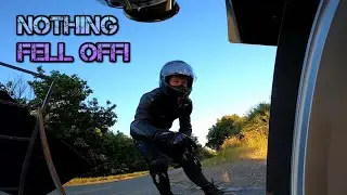Motorcycle accessories test #motovlog #review #ride