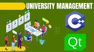 Project Qt | University Management System in Qt Creator using C++