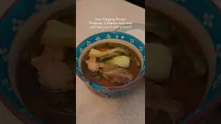 Easy One Pot Sinigang Recipe: Filipino Comfort Food Cooking
