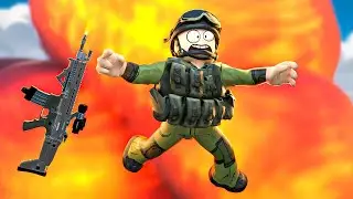 We played the WORST FPS GAME in Roblox...