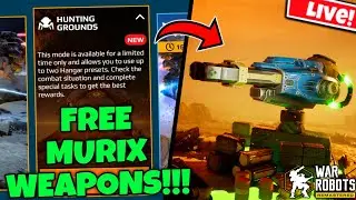 LIVE MURIX GIVEAWAY — Will You Win? | War Robots 11.5 Gameplay