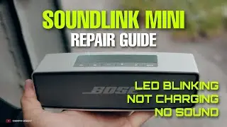 BOSE SOUNDLINK MINI NO POWER DISASSEMBLY AND REPAIR GUIDE