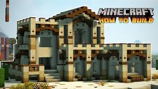Minecraft: How to Build a Survival Desert House