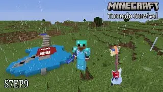 Minecraft Tornado Survival (Localized Weather Mod) S7Ep9: Skystang