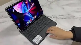 HUWEI Magic Backlight Keyboard For iPad 10 10th Pro 11 2022 2021 2020 Air 4 5 10.9 Case Keyboard