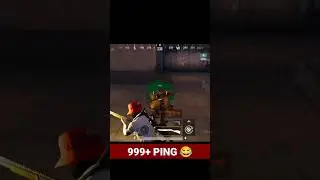 WHEN YOUR PING IS 999+ IN METRO ROYALE 😂 #shorts