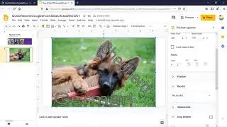 Google Slides: Inserting and rotating Word Art