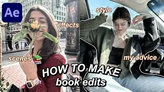 how to make BOOK EDITS- after effects