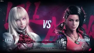 Tekken 8 - Lili Vs Azucena  - ULTRA HARD MAX GRAPHICS | PC Gameplay RX 6700 XT