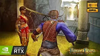 Prince of Persia The Sands of Time Remake Graphics Mod - Ray Tracing HD Texture 4K Showcase