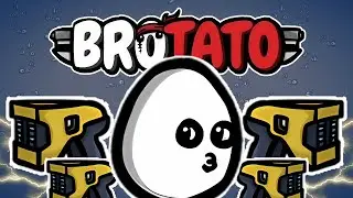 ПОКАЗАЛ ВСЮ СИЛУ ШОКЕРОВ НА СКРЯГЕ! [Brotato]