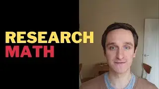 How to do Research in Mathematics