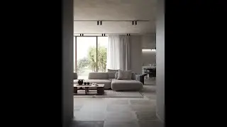 L shaped room + horrible color room / 3Ds Max