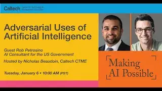 Making AI Possible Adversarial Uses of Artificial Intelligence January 2026