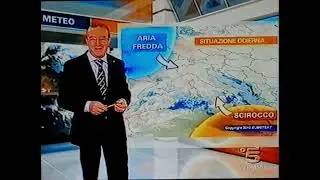 Meteo TG5 GIORNO 23/1/2010